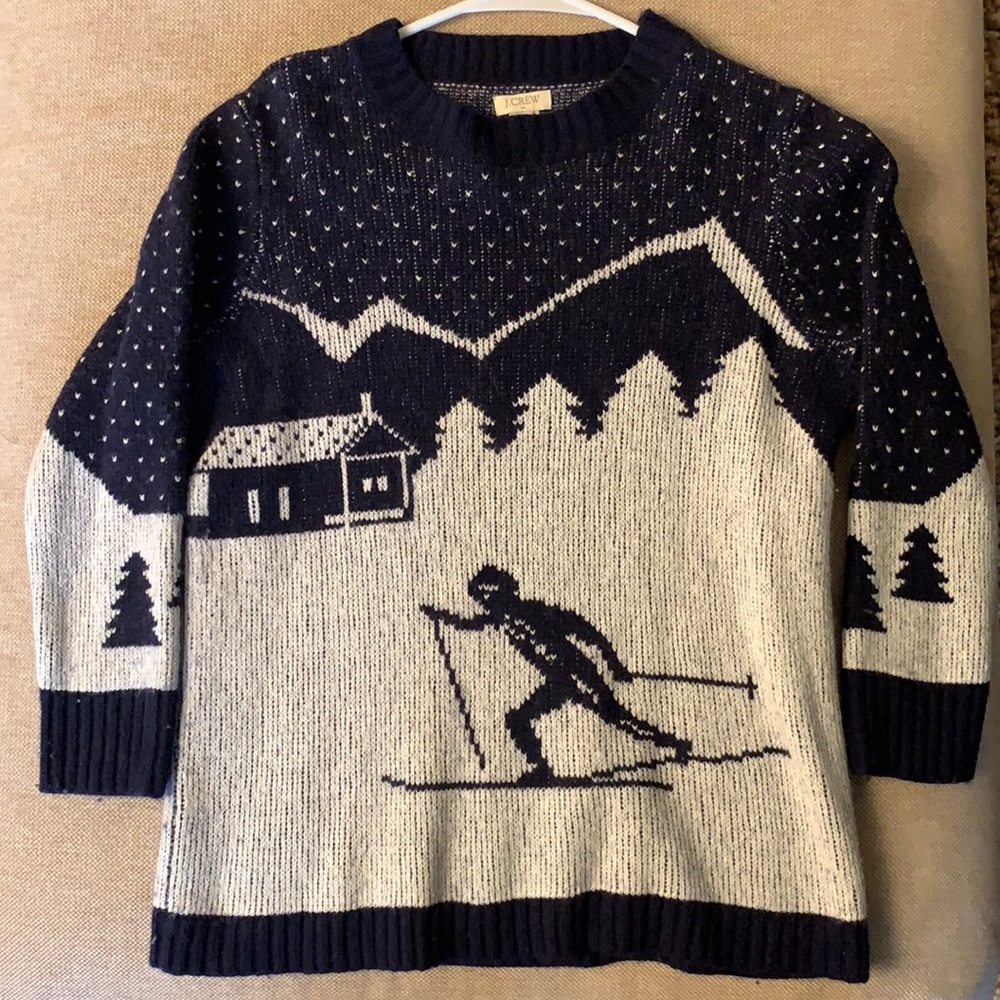 J.crew Skiier winter sweater